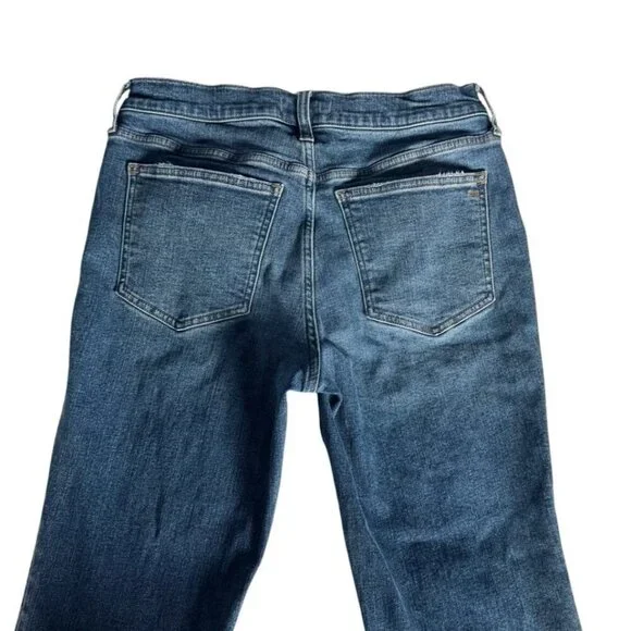 Madewell Women's Sz 29 Mid-Rise Kick Out Jeans Blue Denim - Picture 9 of 10